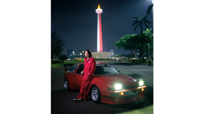 Sung Kang Hadir di Jakarta, Pemeran Han Replika Adegan Ikonik Fast & Furious di Kawasan Monas
