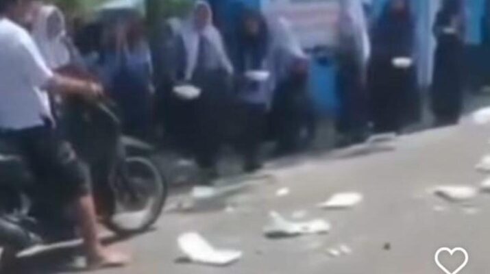Viral Video di Deli Serdang, Siswa SMP Buang Makanan Diduga Tak Layak Konsumsi