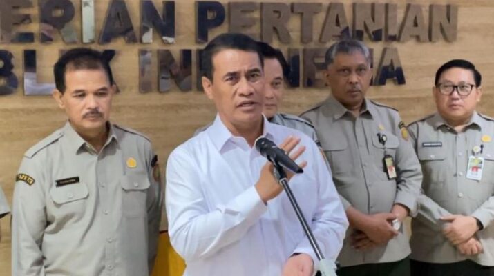 Mentan Amran Bidik Produksi Beras 34 Juta Ton pada 2027 untuk Perkuat Swasembada Pangan