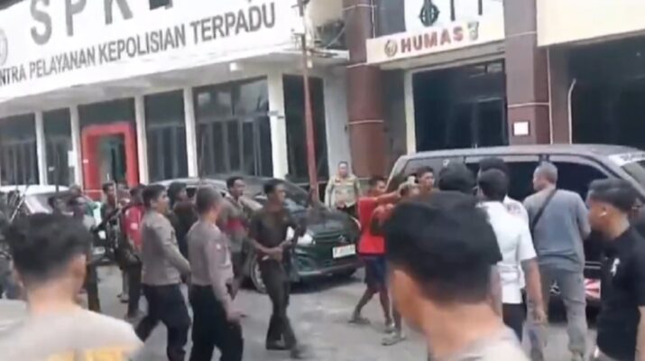 Kelompok Bersenjata Datangi Polres Merangin, Suara Tembakan Terdengar saat Kericuhan